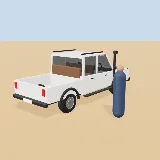 3D model of the Cruiser 79 (double cab)